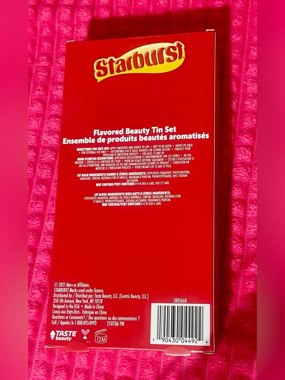 Taste Beauty this starburst
